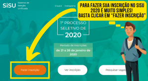 Inscrições Sisu Como fazer sua Inscrição Prazo encerra dia 26 01