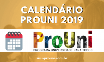 Calendário Prouni 2019: veja todas as datas importantes do ano!